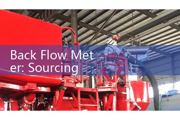 Back Flow Meter: Sourcing Forward and Reverse Piping Stream Indicators